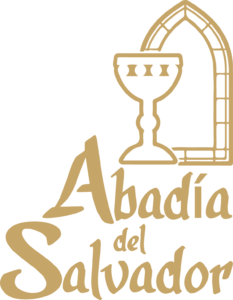 Logo Abadía Salvador dorado c6a468